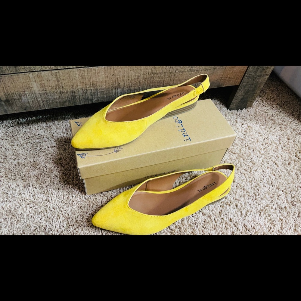 indigo rd. Lemon Ballet Flats